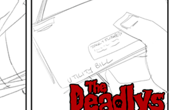 The Deadlys RA – Comic Strip Sketch 7-7-26