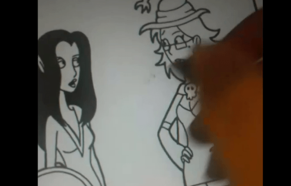 Inking A Classic Deadlys Strip