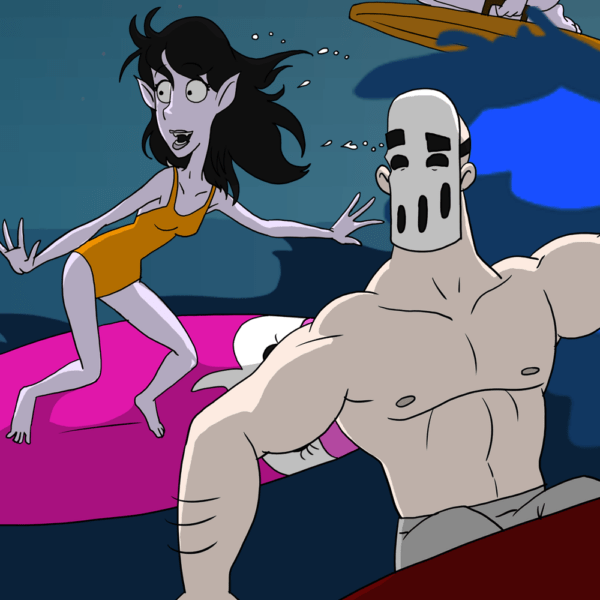 Classic Art – “Deadly Waves”