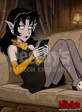 Deadlys Card #2 – Late Night Texting